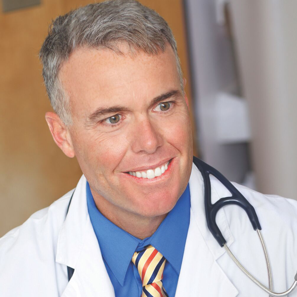 Candid shot of Dr. Shawn Evans