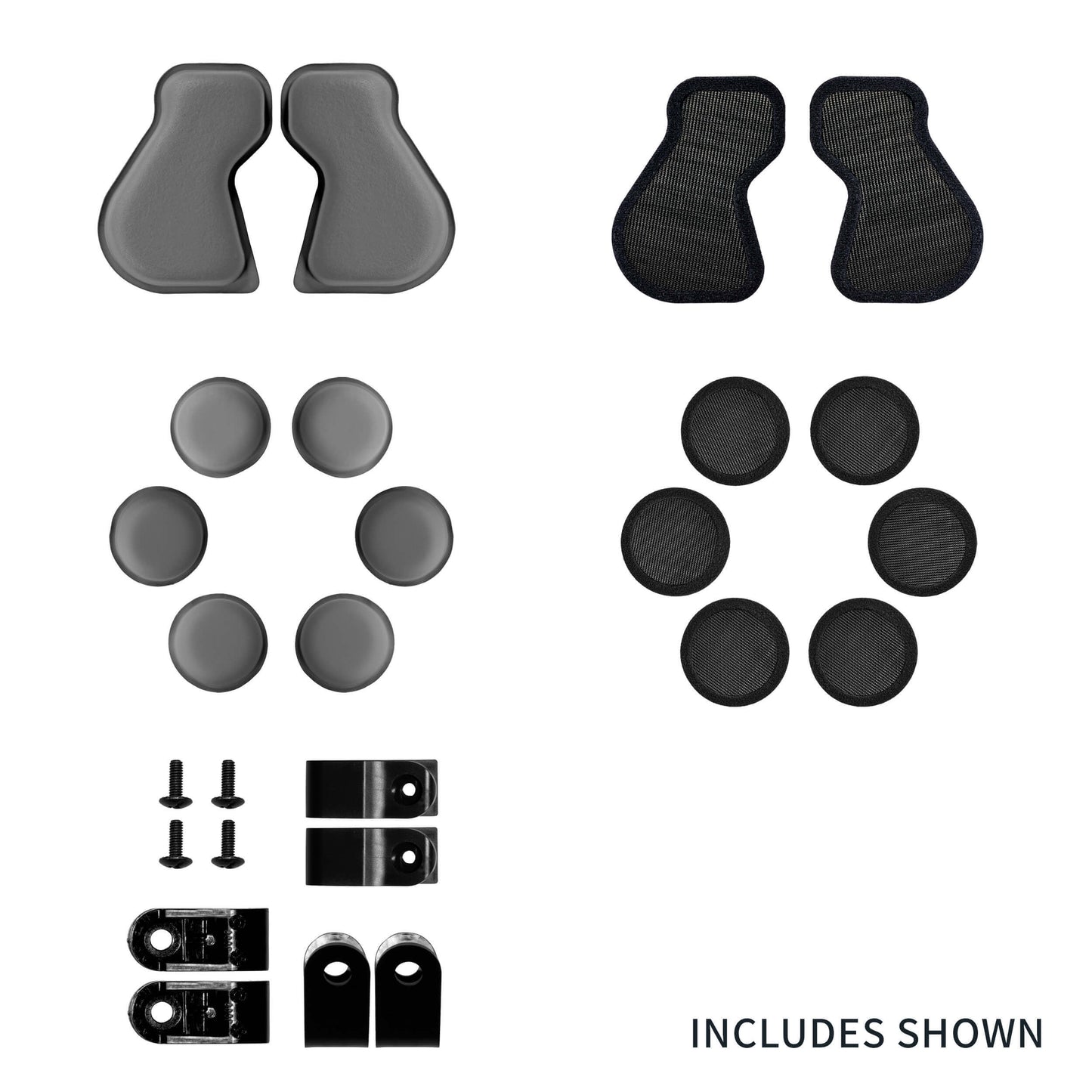 Spare Parts Kit LS2 Youth Blackout