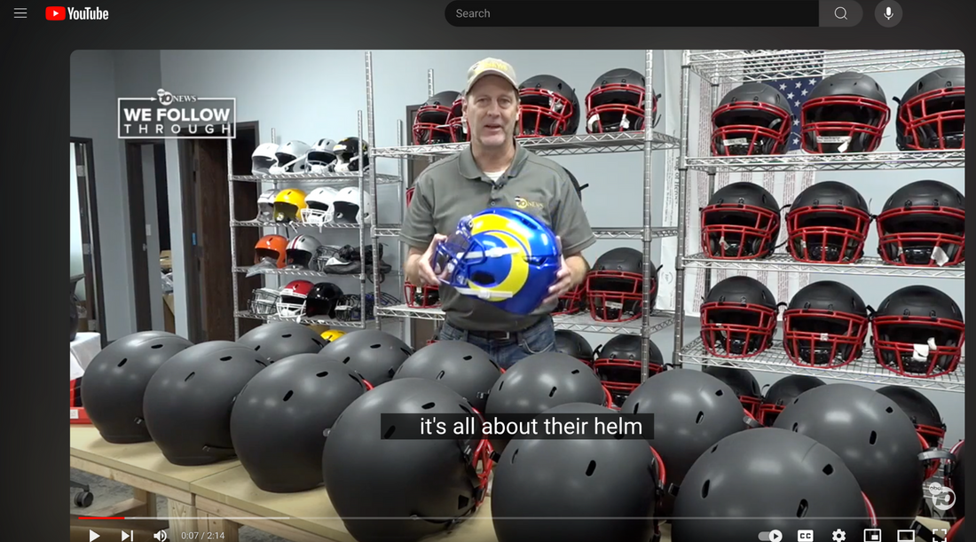 ABC 10 News | Carlsbad-Based Light Helmets Featured on ABC 10 News