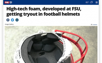 High-tech foam, developed at FSU, getting tryout in football helmets
