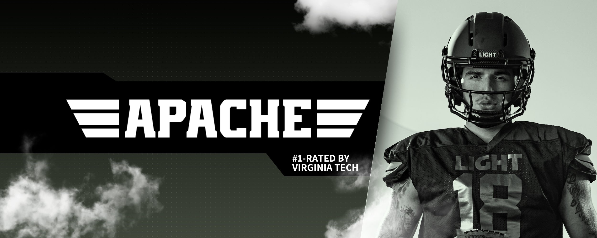 Apache Varsity Football Helmet – LIGHT Helmets