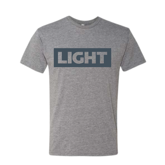 Block It Out Tee (Premium Heather / Blue)