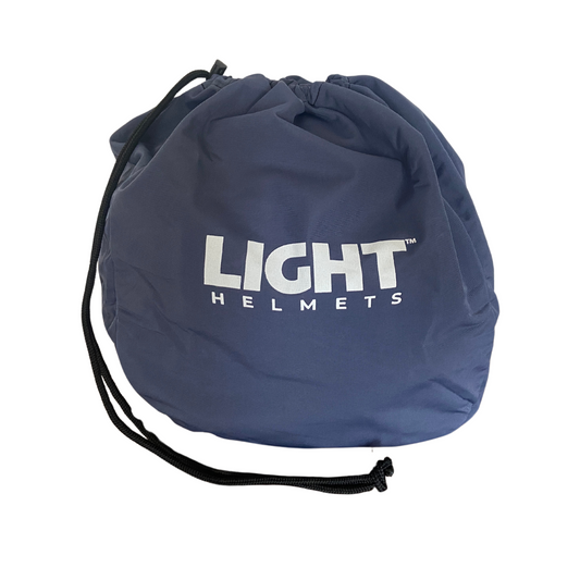 LIGHT Helmets Drawstring Helmet Bag - Blue