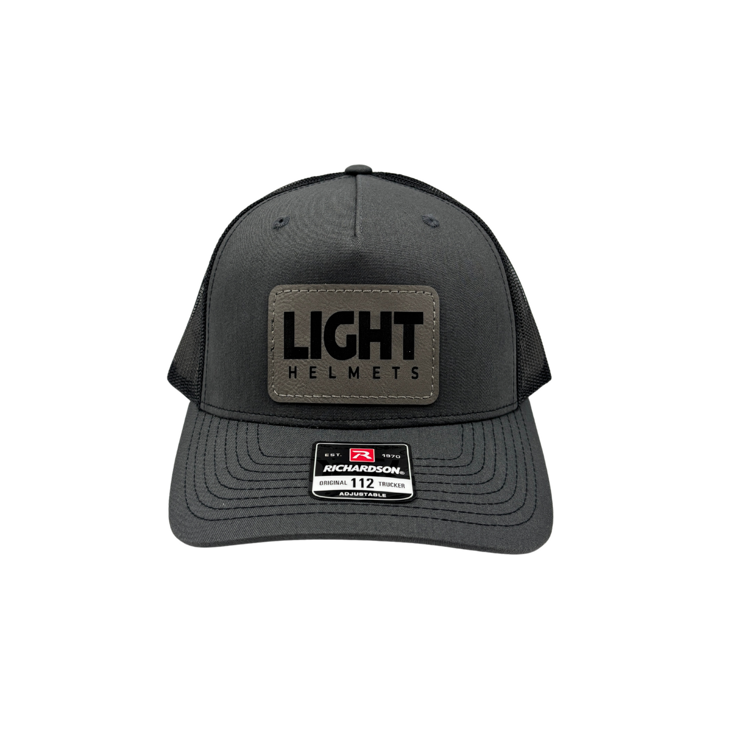 Leather Patch Trucker Hat
