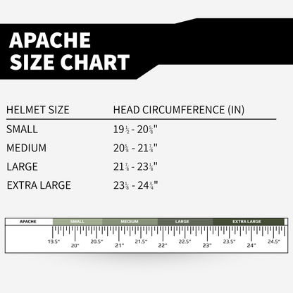 Apache Varsity Football Helmet