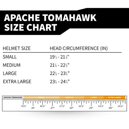 Apache Tomahawk Varsity Football Helmet