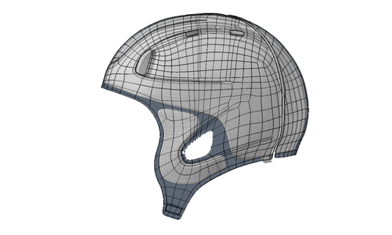 Detailed image of the LIGHT SS1 helmet inside view